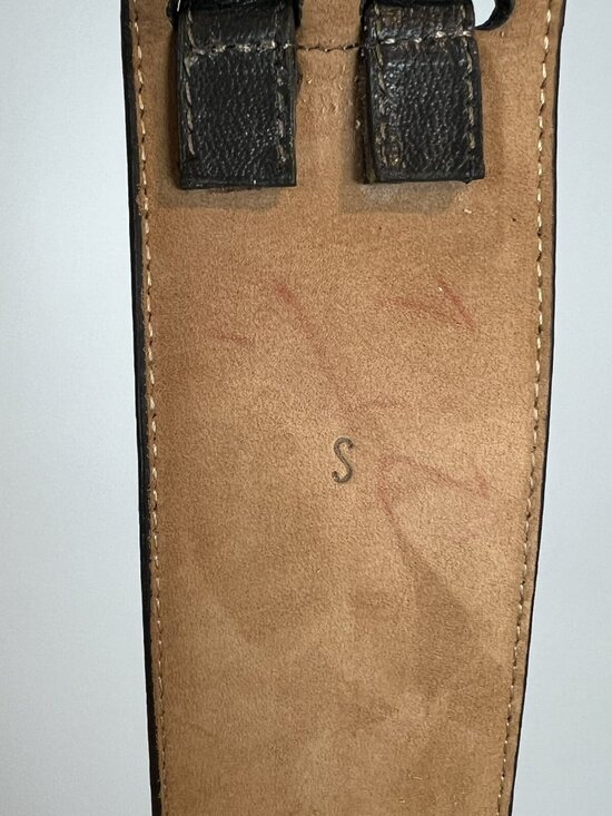 The Worth Collection Embossed Crocodile Belt Womens Size Small main image 4